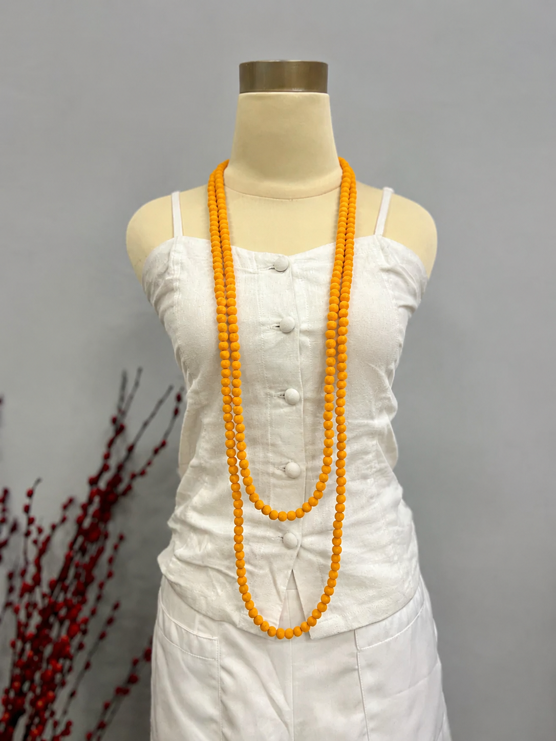 Kalung Long Beads
