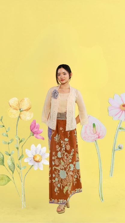 Kebaya Nonya Bordir