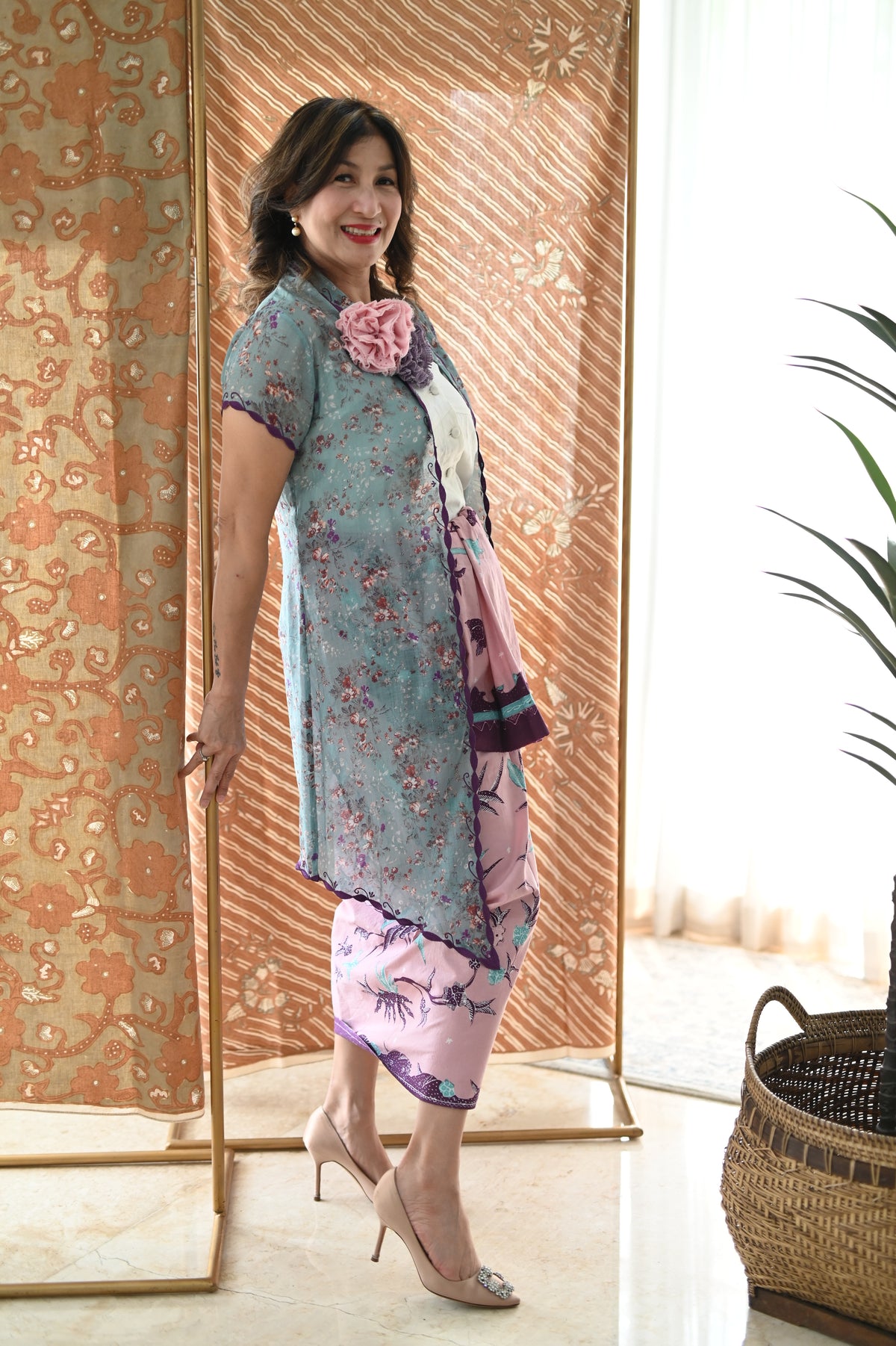 Kebaya Nonya Long