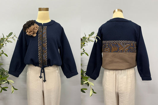 Aksara short jacket